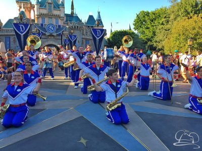 Disneyland Resort All-American College Band - Sleeping Beauty Castle