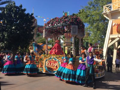 First Princess Elena's Musical Grand Arrival - Disney California Adventure