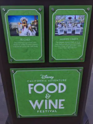 2018 Disney California Adventure Food and Wine Festival Sign