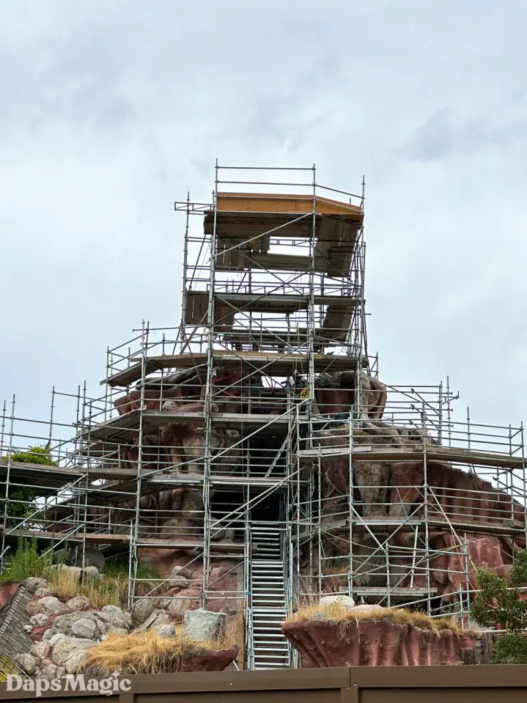 Splash Mountain Stump Removed During Transformation To Tiana S Bayou