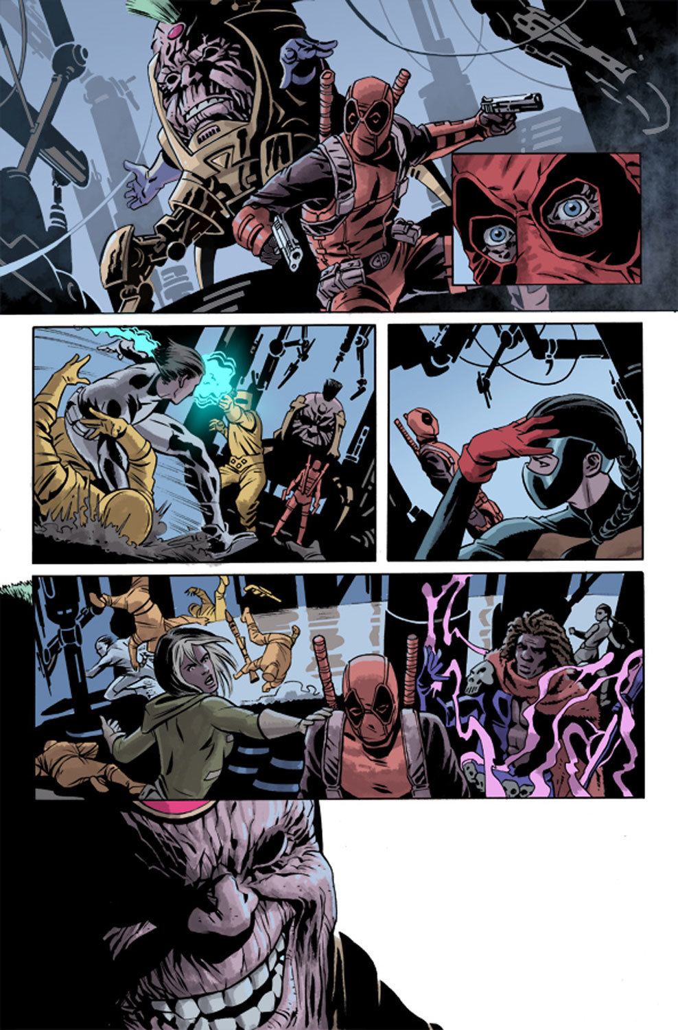 deadpool kills thor