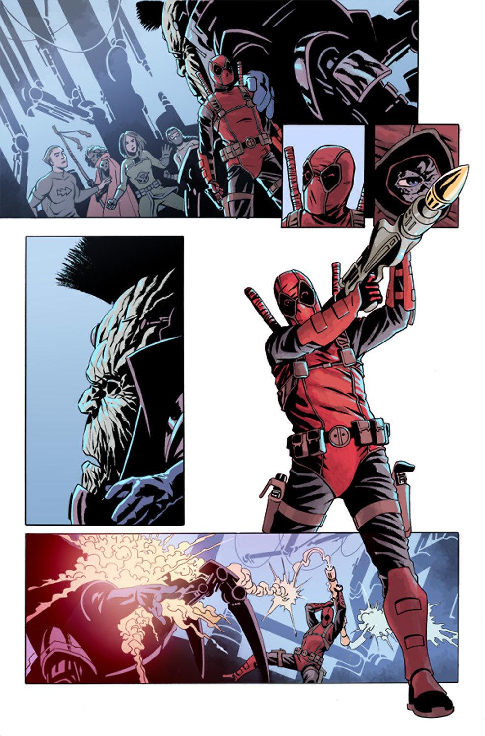 deadpool kills thor