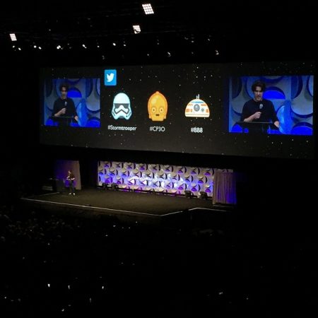 Testing the emojis for #SWCelebration #StarWars #BB8