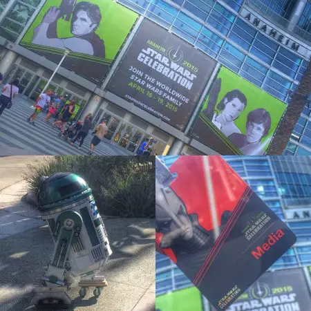 Mr. DAPs has already registered for Star Wars Celebration & seen his first droid!