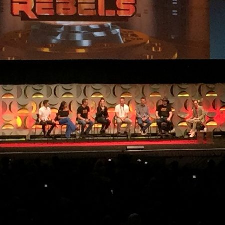 The cast of #StarWars #Rebels assembled #SWCelebration