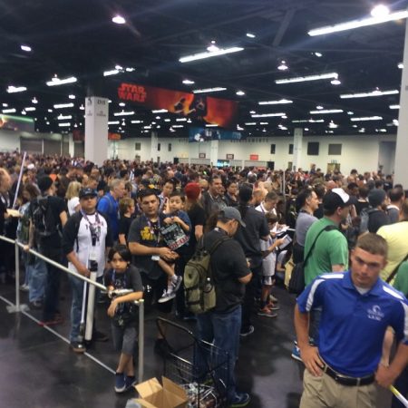A LOT of People Wanting to Get Into the Star Wars Rebels Panel This Morning!