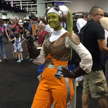 Hera reps #StarWars #Rebels at #SWCelebration