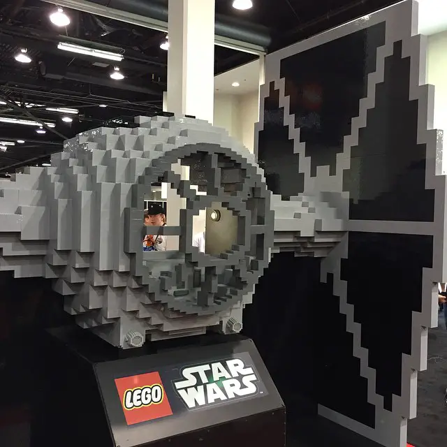 #Lego #TieFighter at #SWCelebration