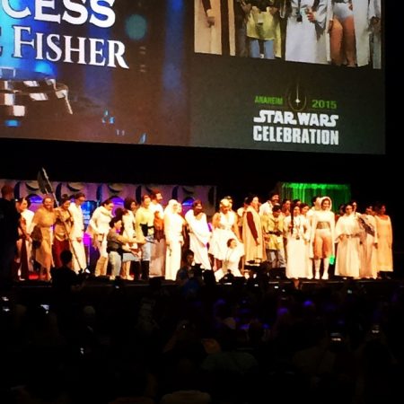 The Princess Leia Fashion Show at Star Wars Celebration