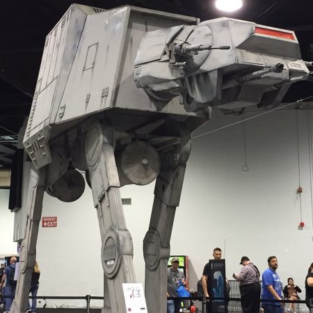 Sorta life size #AtAt at #SWCelebration