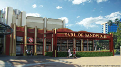 Earl of Sandwich Joins Downtown Disney at the Disneyland Resort