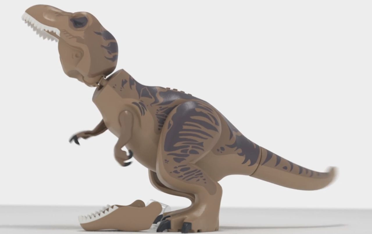 Meet Lego T. rex: Lego Jurassic World trailer is literally jaw