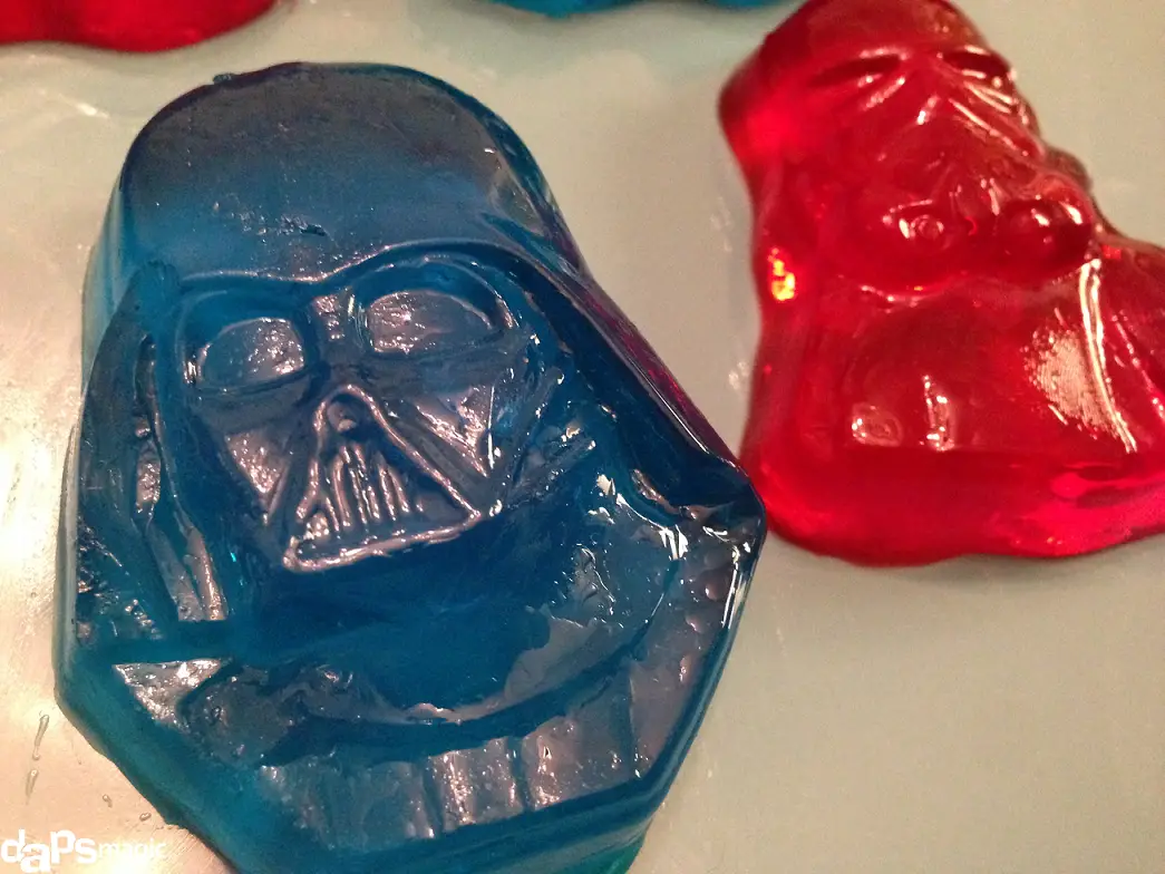 Creating Yummy Star Wars Shaped Jell-O Treats