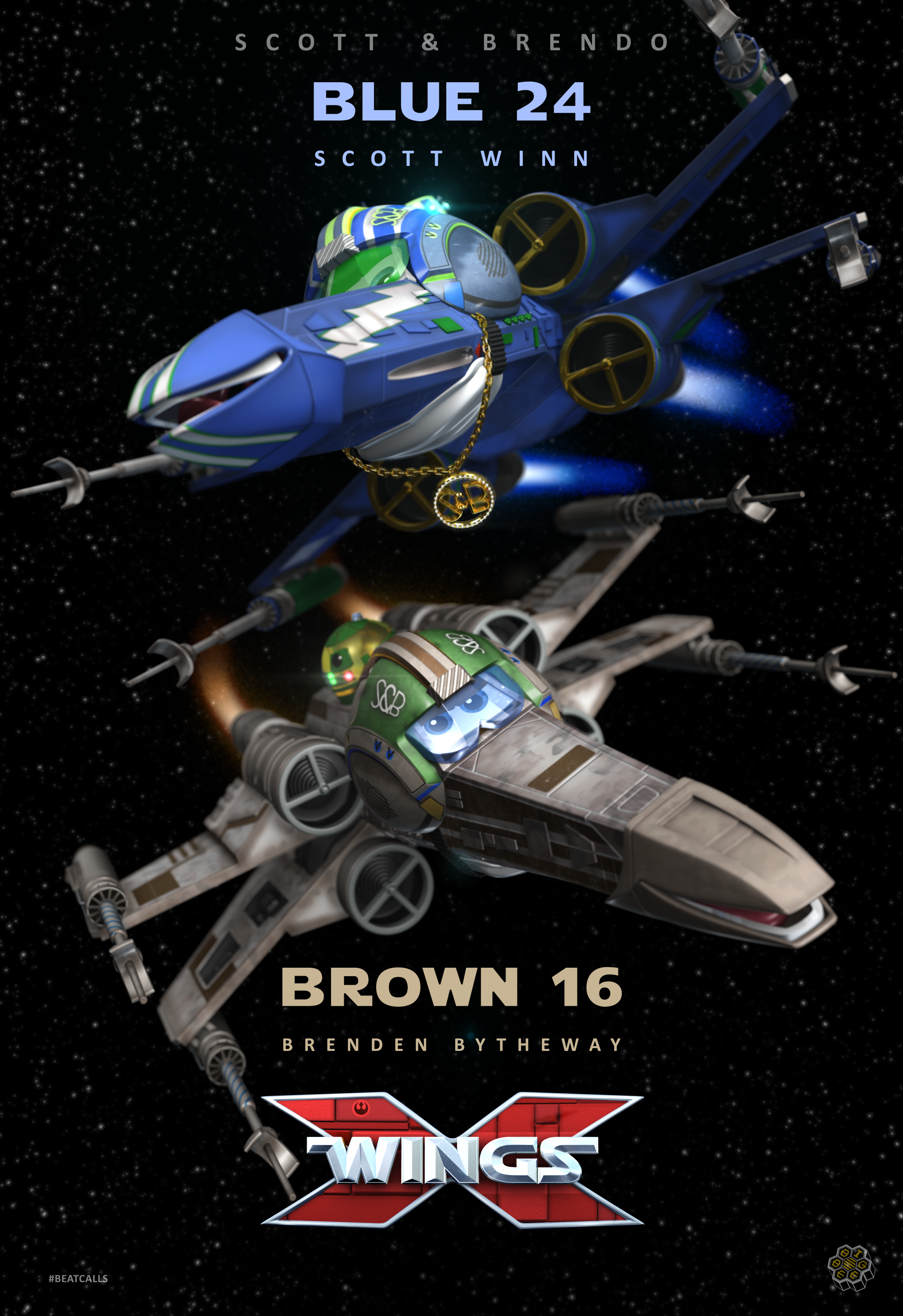 What if Disney-Pixar did Star Wars? Fan Made Disney-Pixar’s X-Wings Answers This Question.