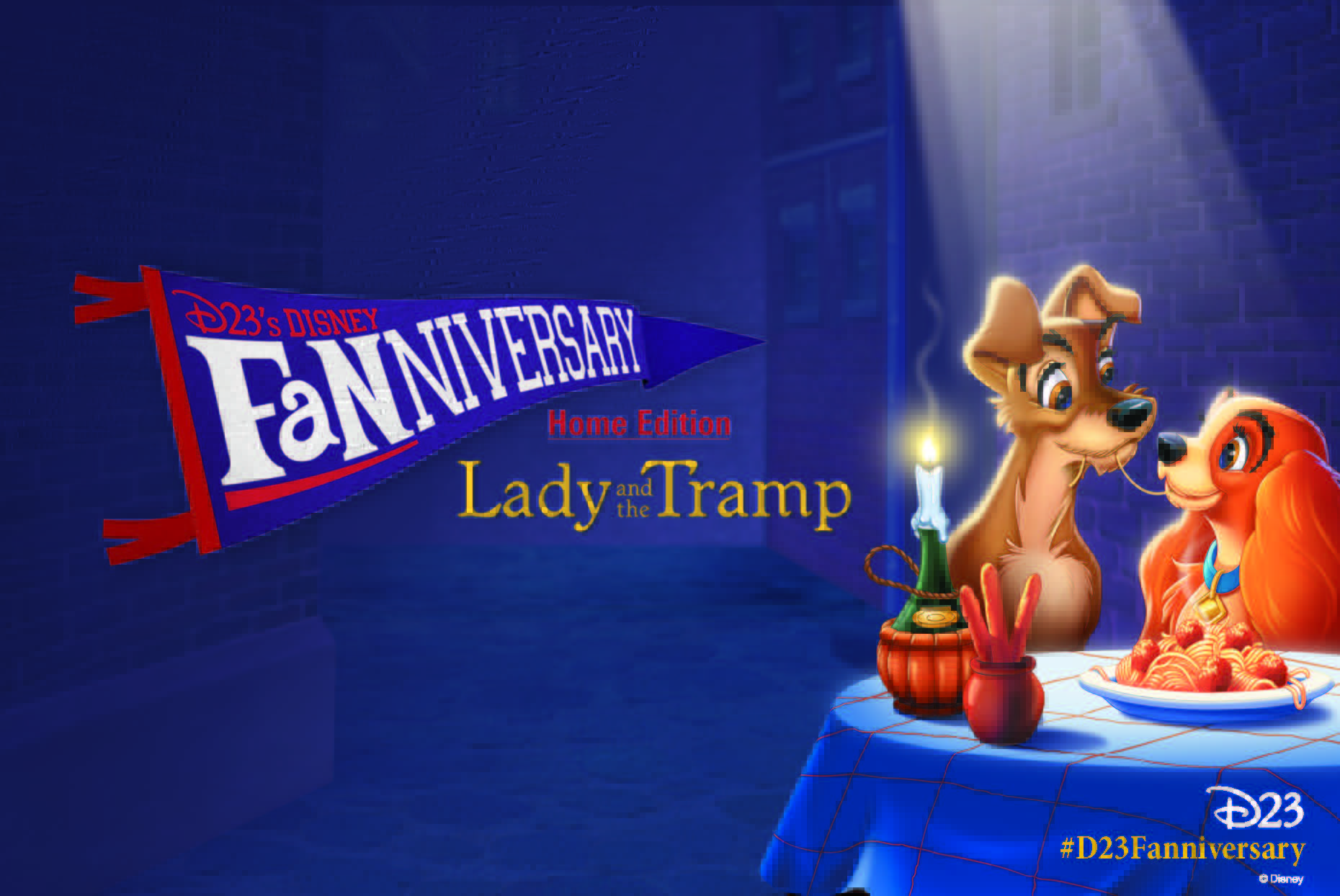 D23 to Feature First In Home Fanniversary Event Celebrating Lady and the Tramp