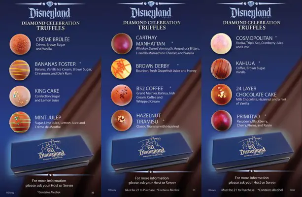 Diamond Celebration Truffles Now Available at Select Dining Locations