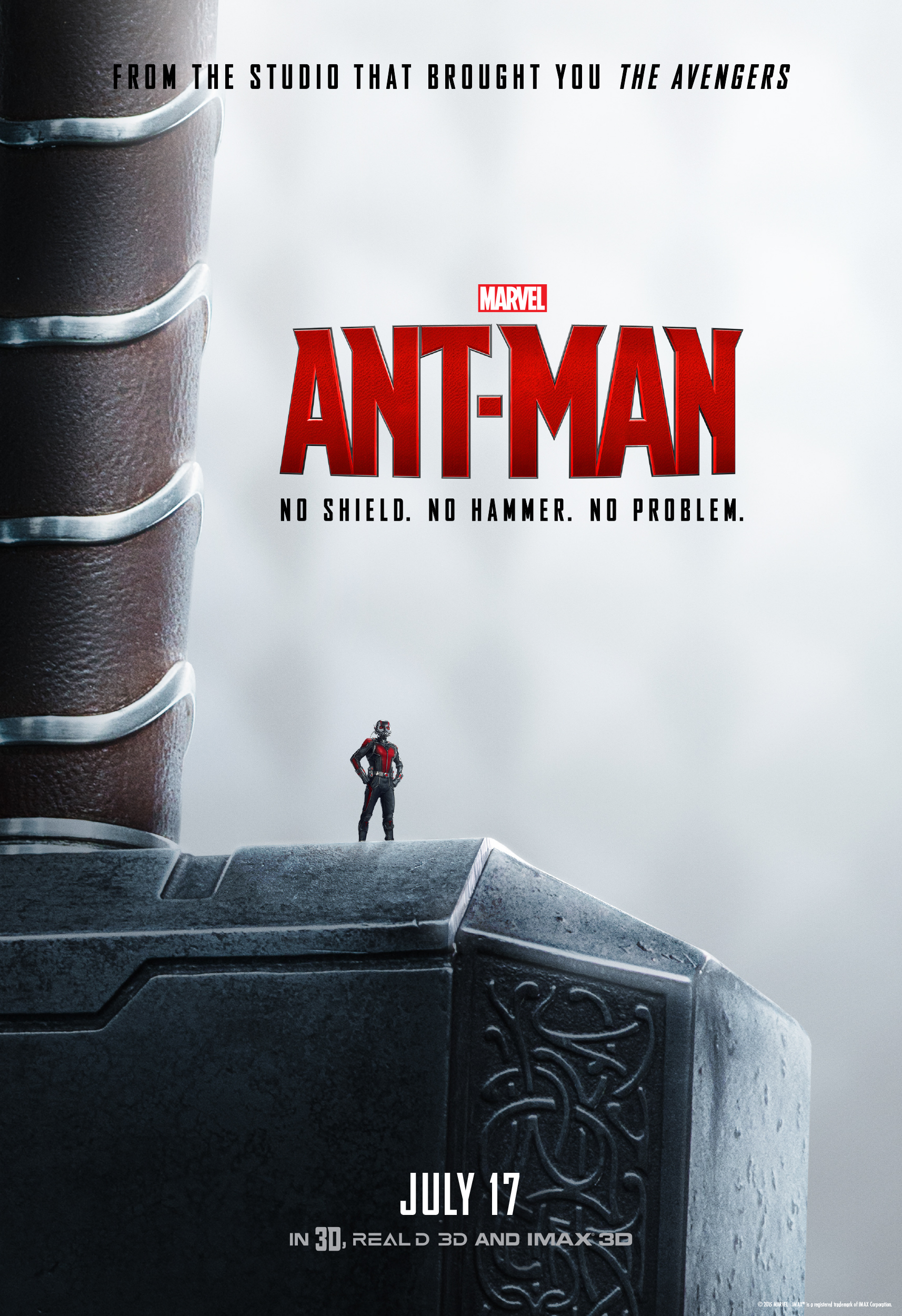 Marvel Releases Three New Posters for Upcoming Film “Ant-Man”