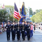 United States Air Force Honor Guard from Washington D.C. in Disney California Adventure (DAPs Magic)