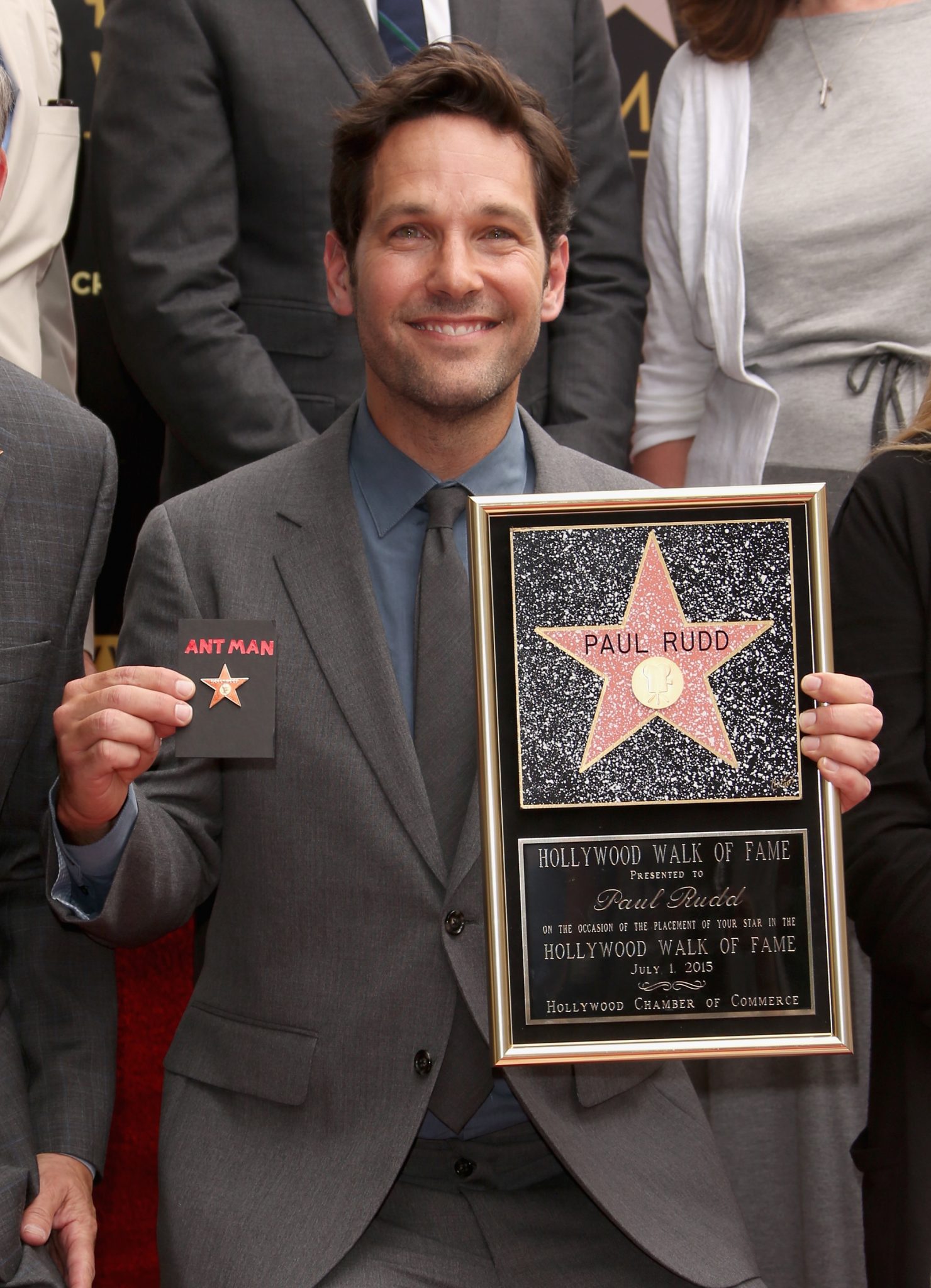 “Ant-Man’s” Paul Rudd Gets Star on Hollywood Walk of Fame
