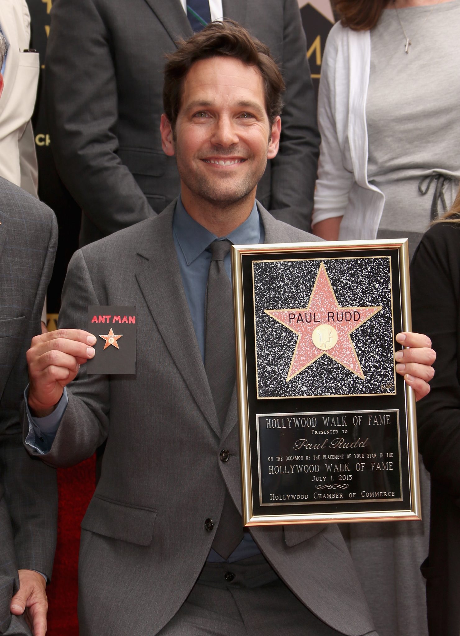 Ant-Man - Actor Paul Rudd Honored With A Star On The Hollywood