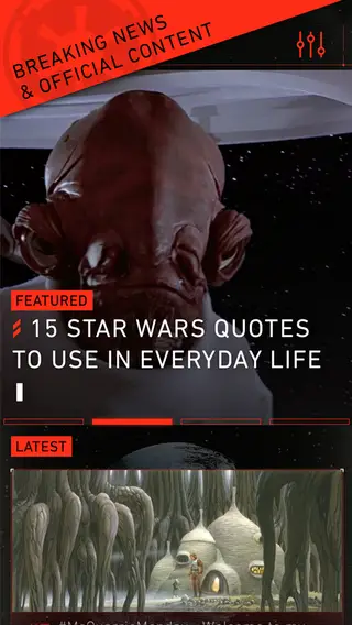 Disney Releases Brand New ‘Star Wars’ App for Mobile Devices