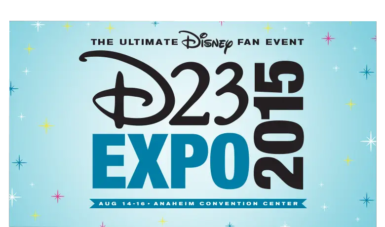 Full Lineup for the 2015 D23 Expo