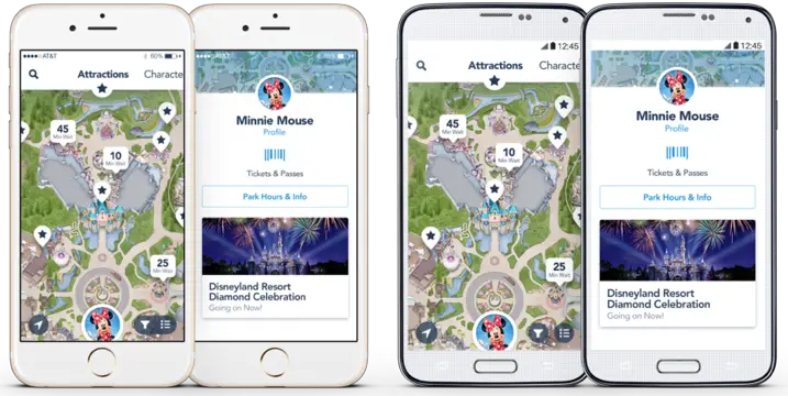Disneyland Resort Offers Brand New Mobile App for Park Goers