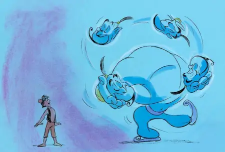 Disney Shares Quick Glimpse of Early ‘Aladdin’ Concept Art