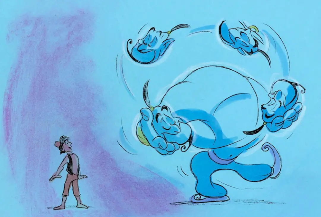 Disney Shares Quick Glimpse of Early ‘Aladdin’ Concept Art