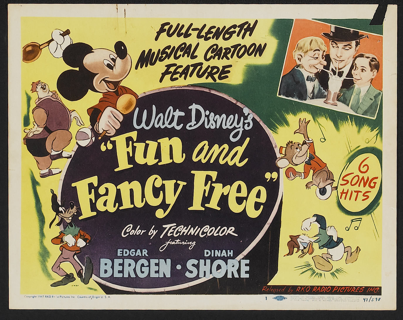 Disney Film Spot: Fun and Fancy Free