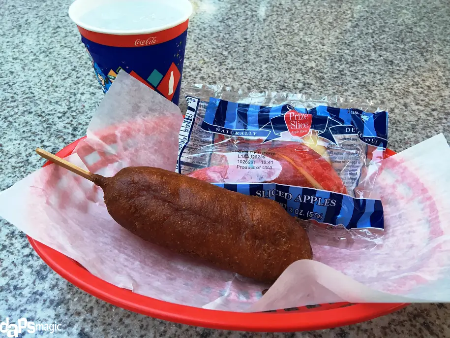 Disney California Adventure’s Corn Dog Castle Offers a Deliciously Cheesy Meal