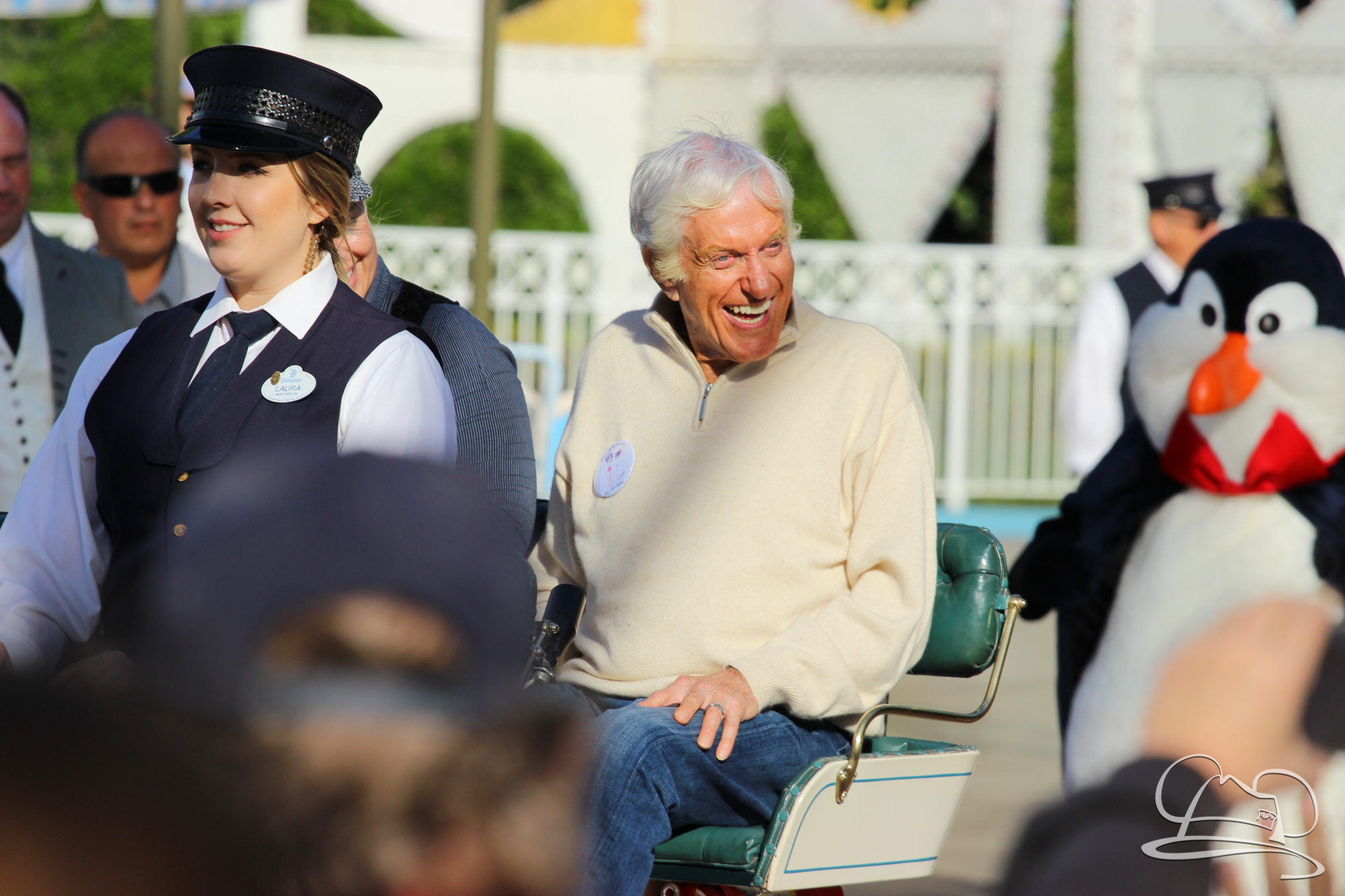 Dick Van Dyke Celebrates 90th Birthday at Disneyland
