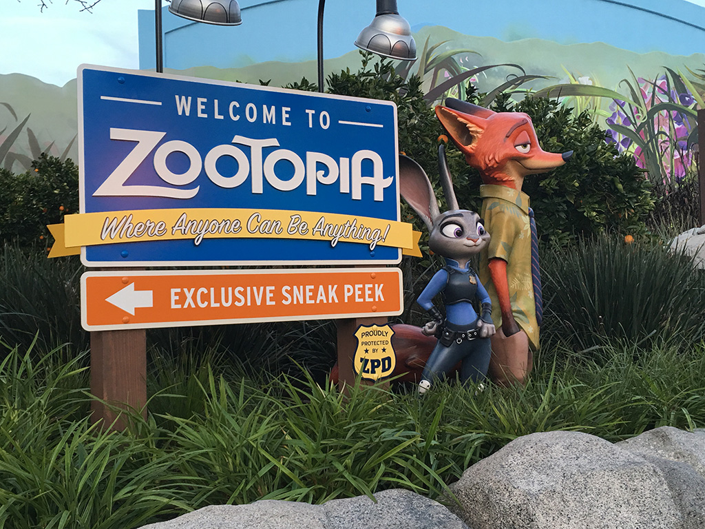 First Look: Zootopia Sneak Peek at California Adventure
