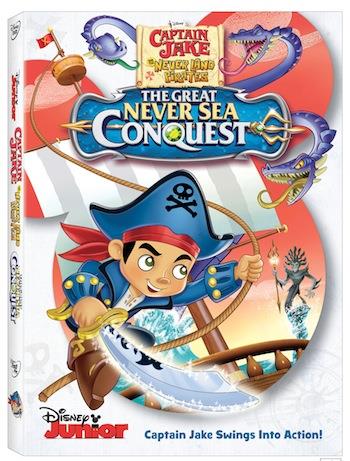 ‘Captain Jake and the Neverland Pirates: The Great NeverSea Conquest’ Lands on DVD 1/12