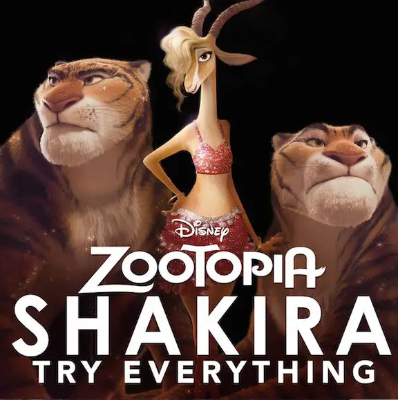 Shakira Lends Voice for New Single off of Disney’s ‘Zootopia’ Soundtrack