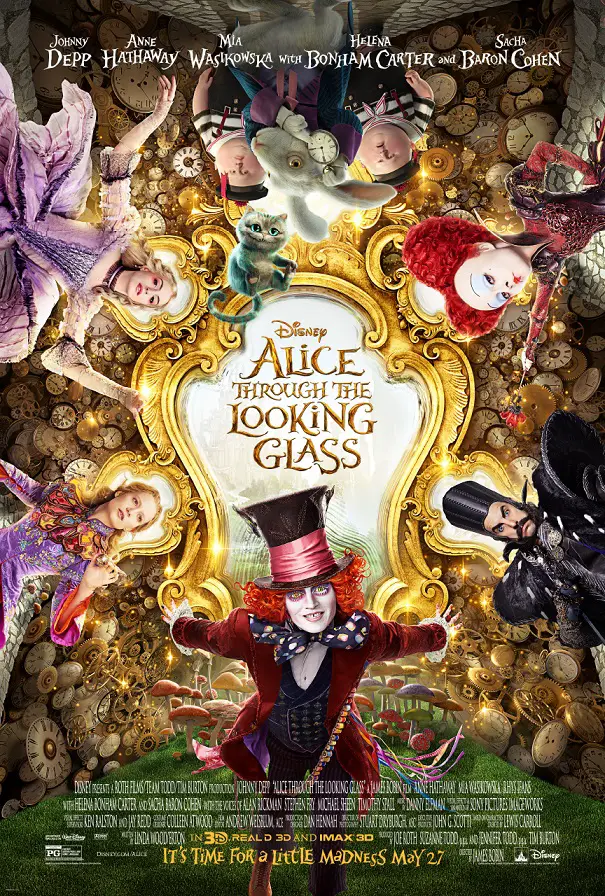 ‘Alice Through the Looking Glass’ Preview Headed to Disney Parks