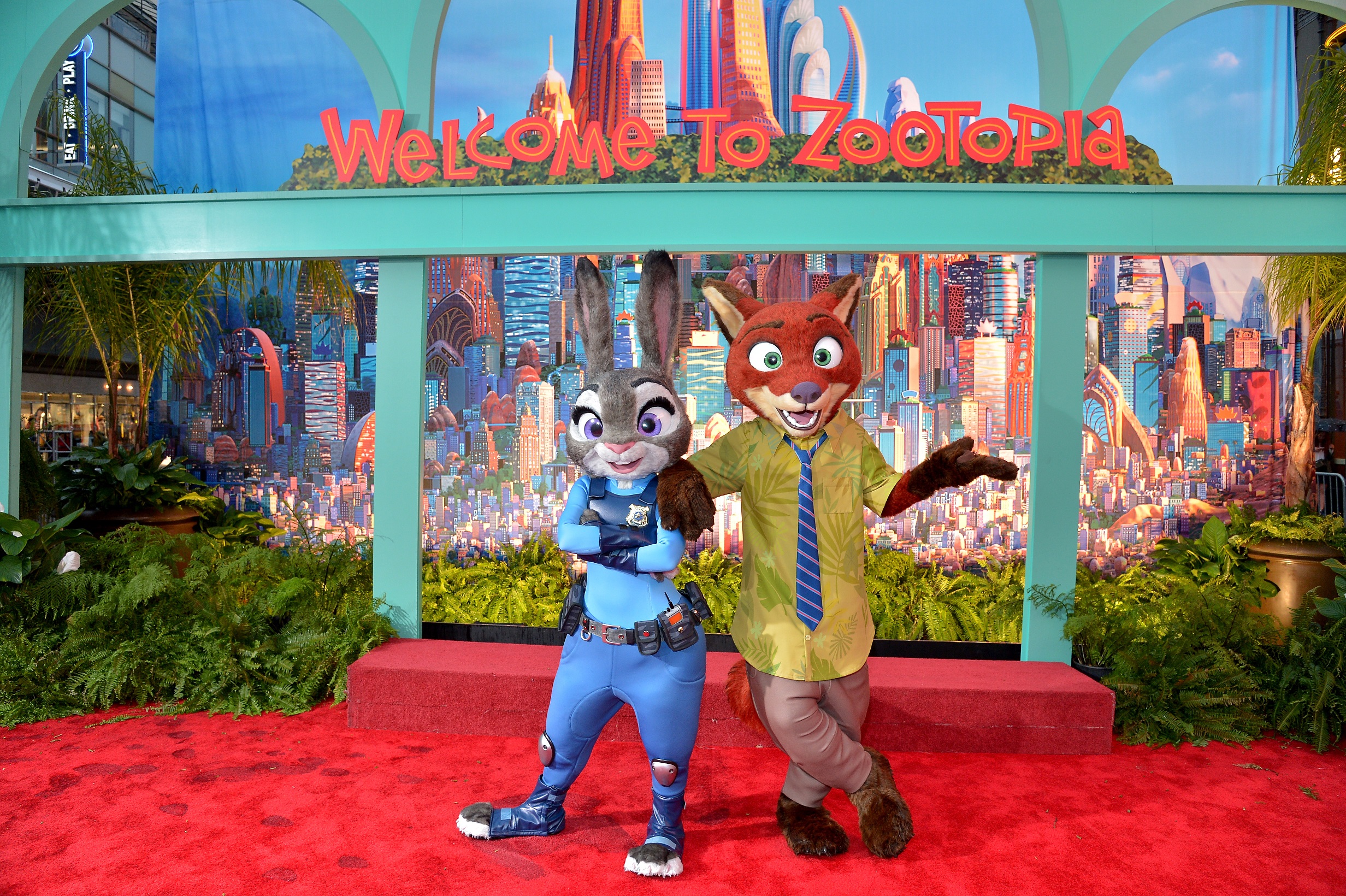 Walt Disney Animation Studios' 'Zootopia' Holds Red Carpet in Los Angeles