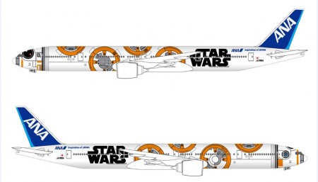 ANA’s BB-8 Themed Jet to Begin Flight Routes March 27