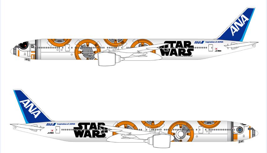 ANA’s BB-8 Themed Jet to Begin Flight Routes March 27