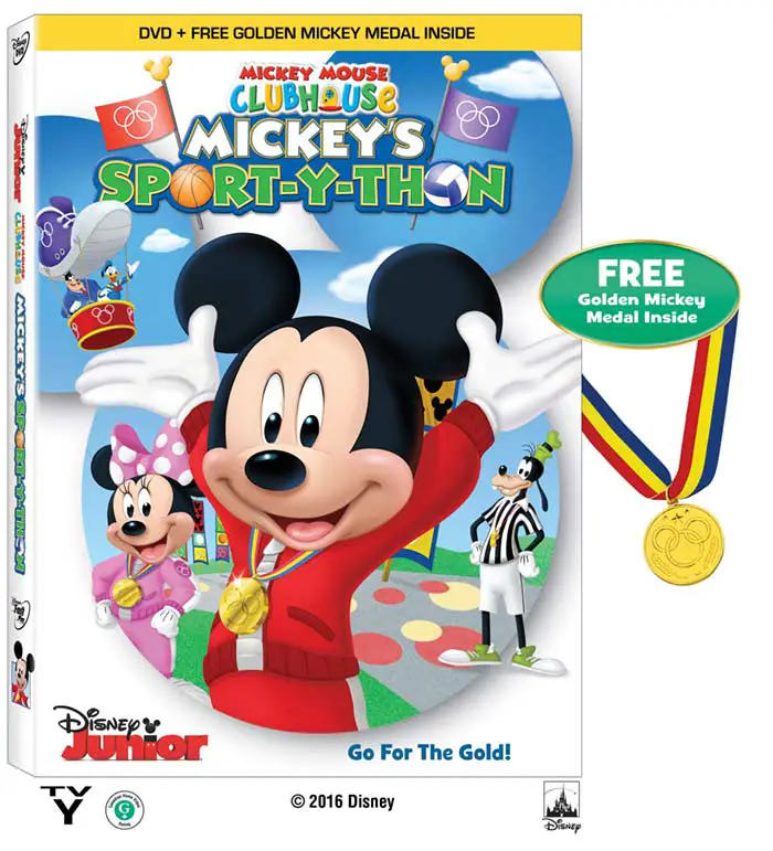 ‘Mickey Mouse Clubhouse: Mickey’s Sport-y-thon’ Heads to DVD 5/24