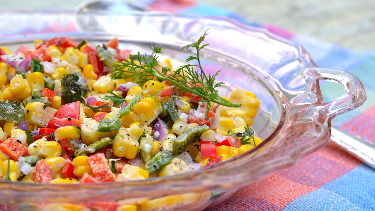 Disney Recipes: Roasted Corn Salad – Epcot International Flower & Garden Festival