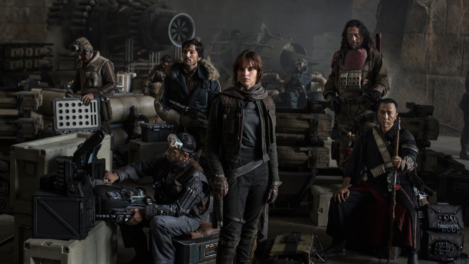 Rogue One: A Star Wars Story Cast Photo