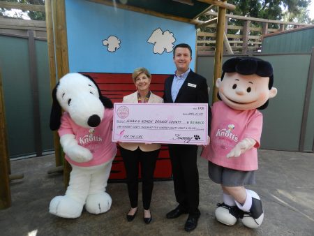 KNOTT’S RAISES OVER $130,000 FOR SUSAN G. KOMEN ORANGE COUNTY