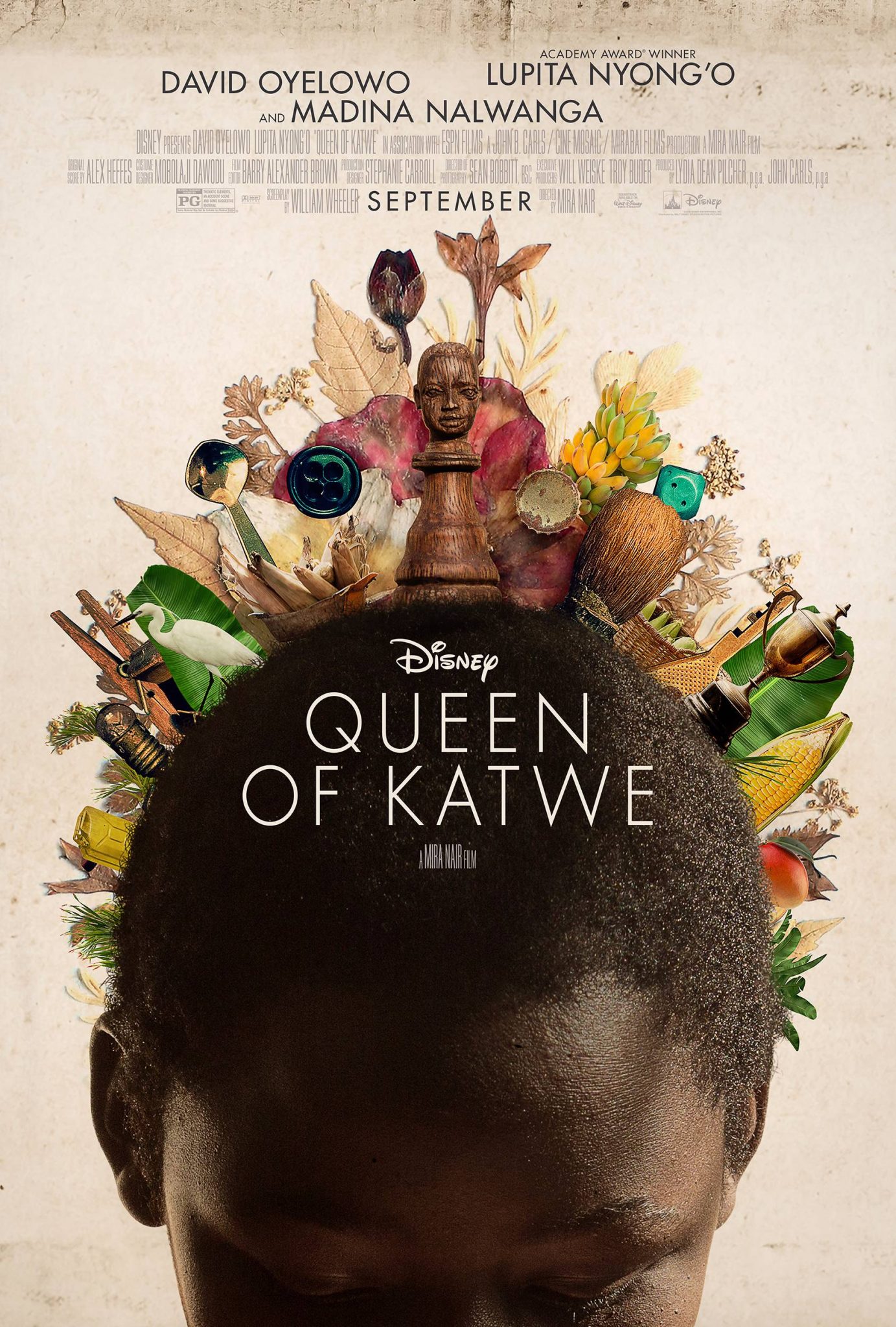 Walt Disney Studios Reveals First ‘Queen of Katwe’ Movie Poster