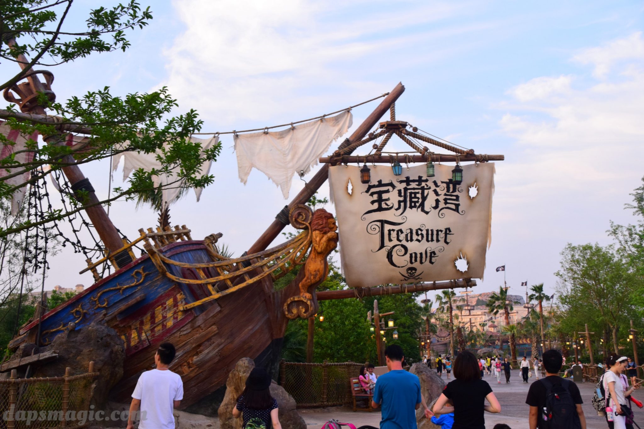 Treasure Cove – Shanghai Disneyland In Detail