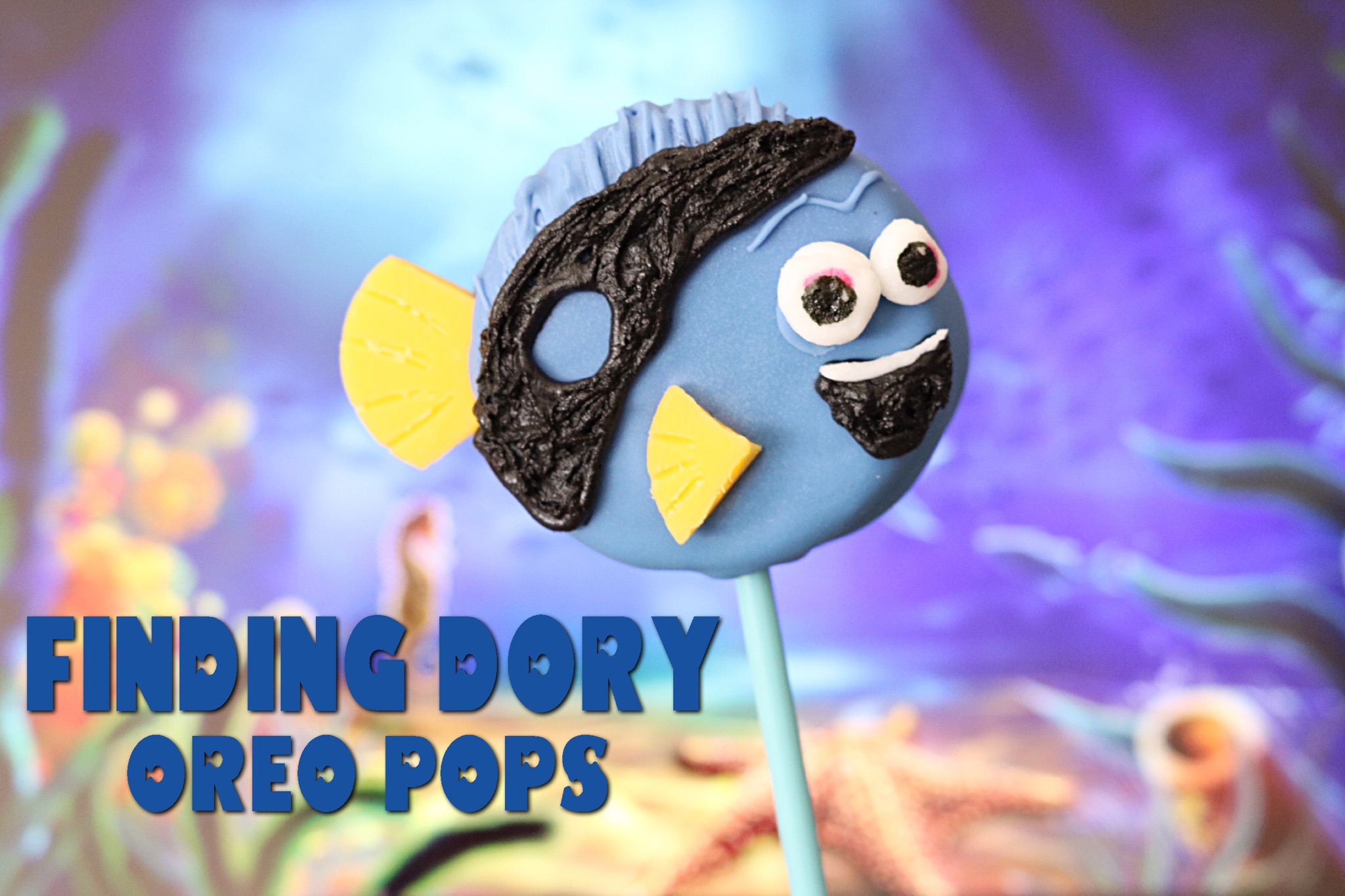 Finding Dory Oreo Pops