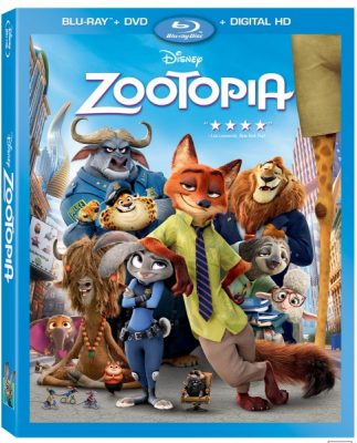 Zootomia Blu-Ray Combo Pack