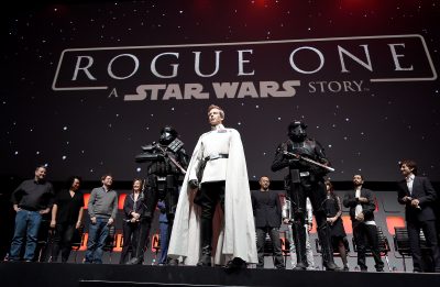 LONDON, ENGLAND - JULY 15: Ben Mendelsohn during the Rogue One Panel at the Star Wars Celebration 2016 at ExCel on July 15, 2016 in London, England. (Photo by Ben A. Pruchnie/Getty Images for Walt Disney Studios) *** Local Caption *** Ben Mendelsohn