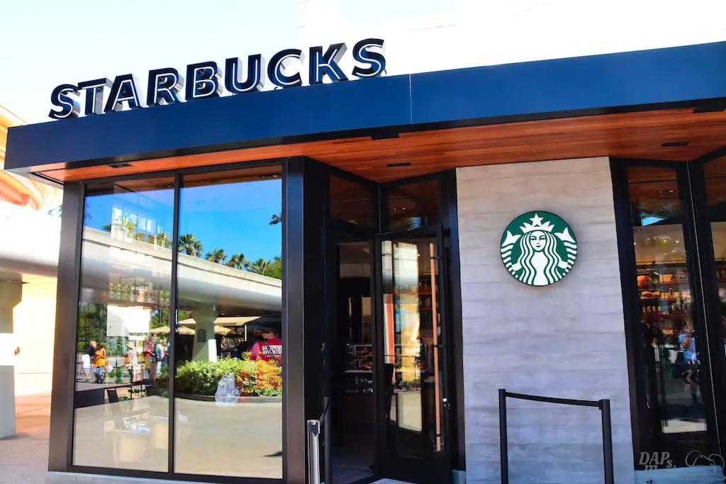 New Starbucks Opens At Downtown Disney