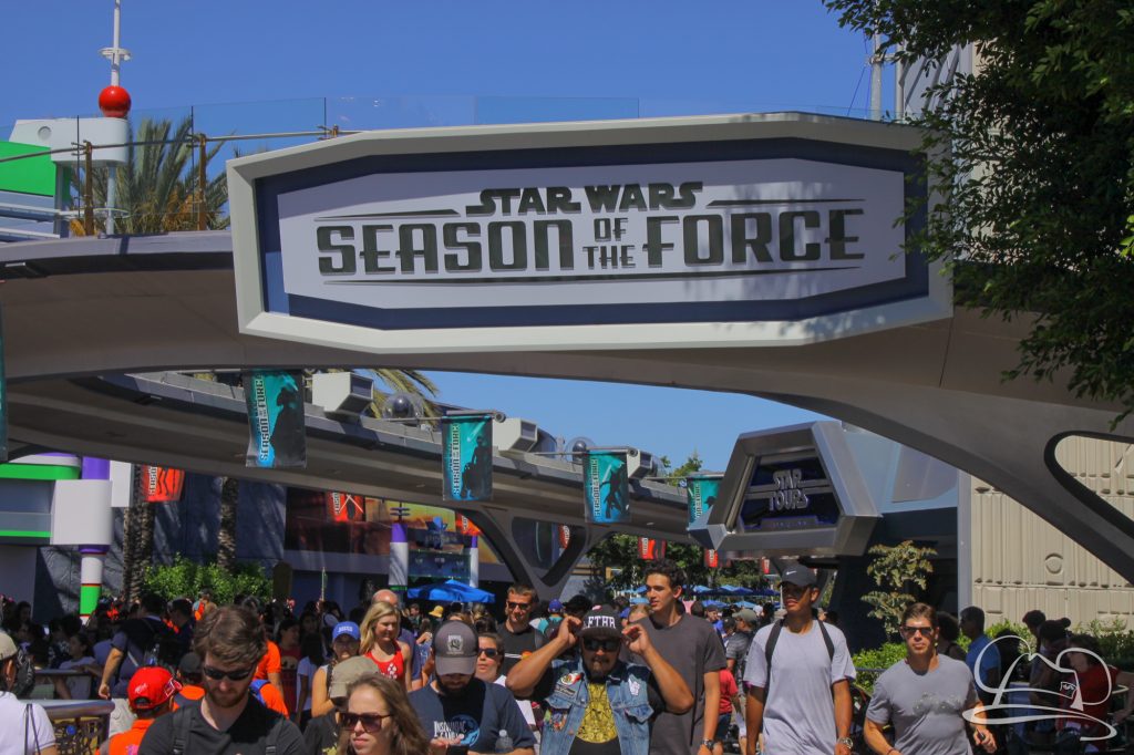 Star Wars Season of the Force continues to draw people into Tomorrowland. 
